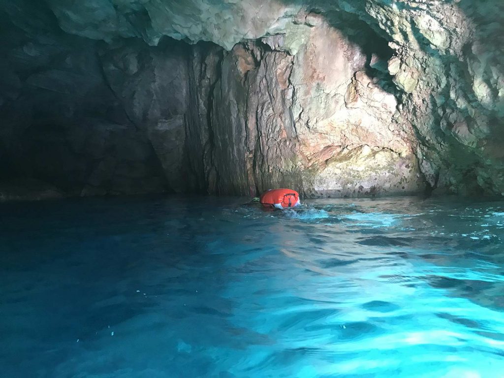 La grotte bleue à Morgiou