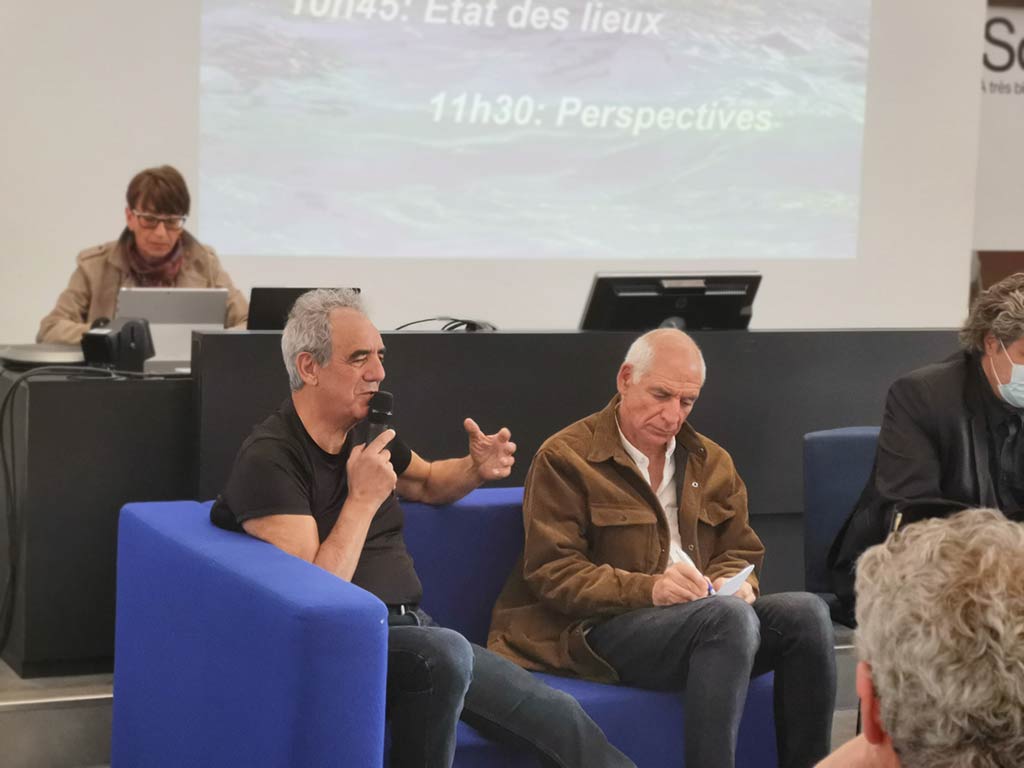 Sylvain, pour les Libres Nageurs, au sujet de la sécurité des nageurs sur les plages du Prado à Marseille