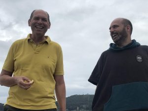 Pascal Bazile et Damien