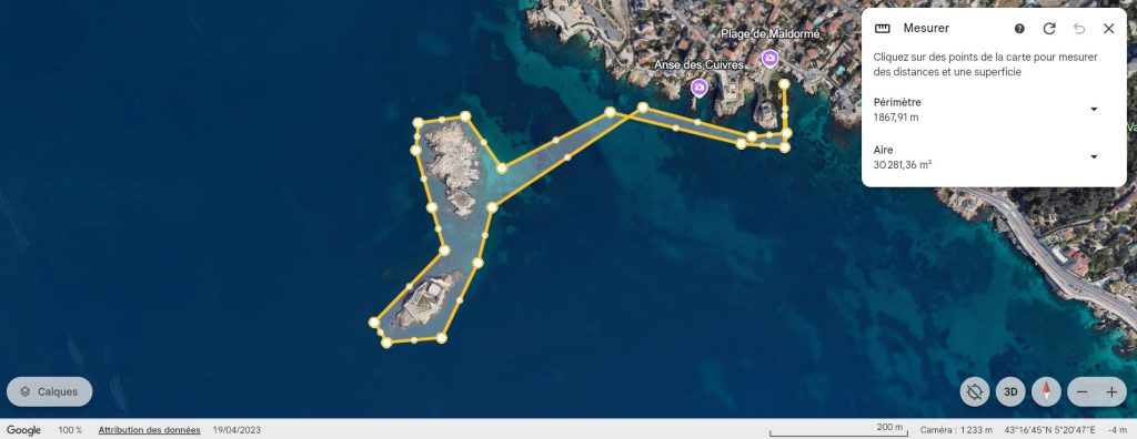 Le parcours, Maldormé + les îles