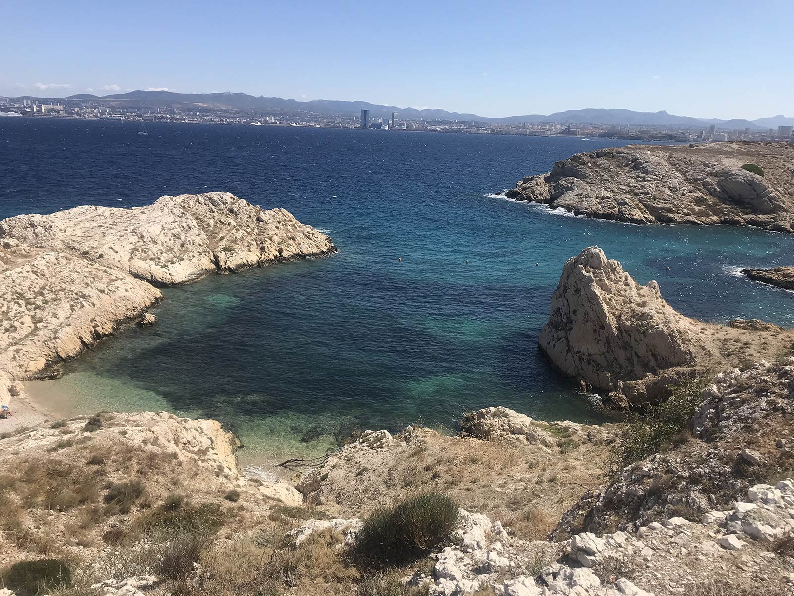 La calanque de l'Eoube